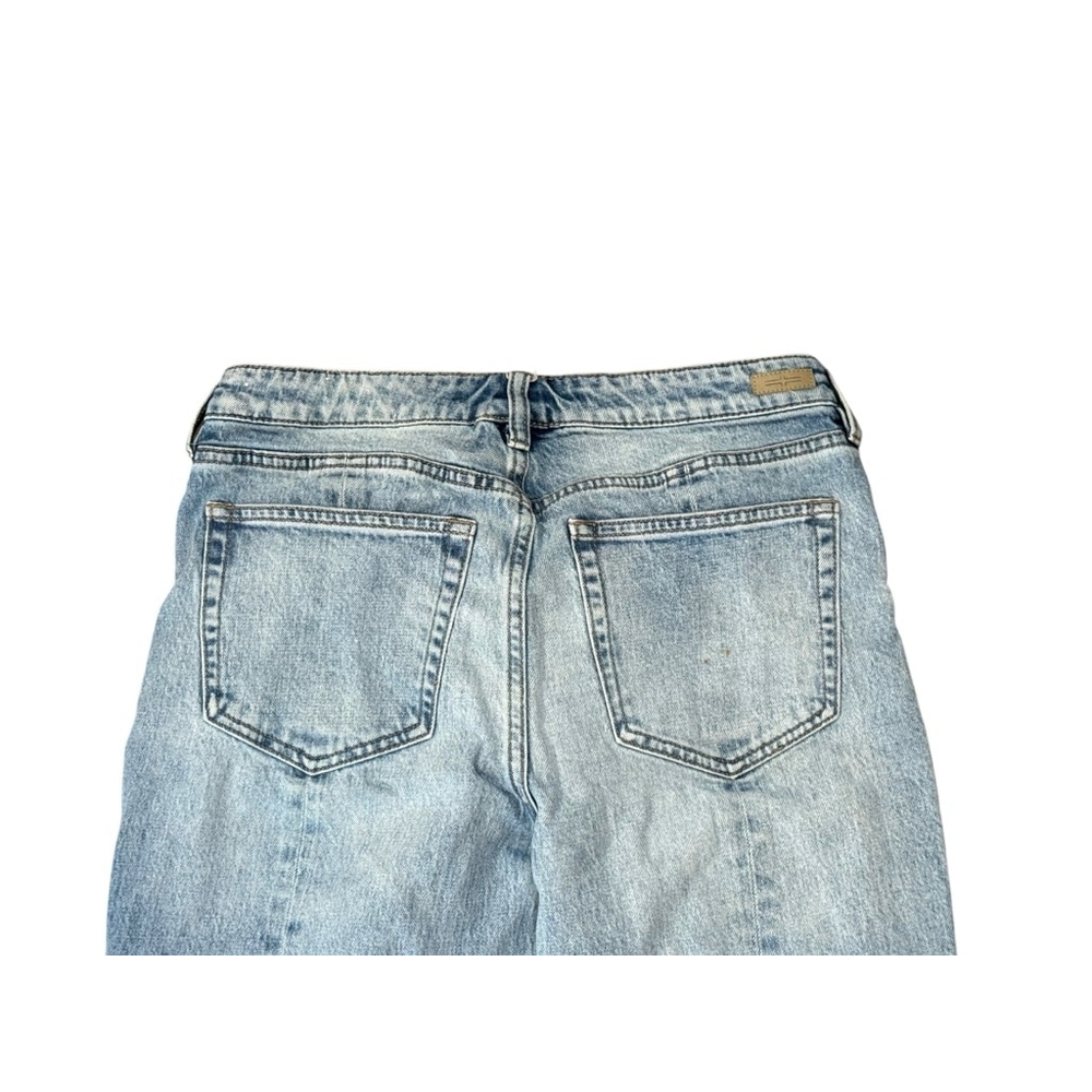 Liverpool Womens Stonewash Blue Crop Boyfriend Distressed Ripped Sz 8/29​​​ - Picture 7 of 9